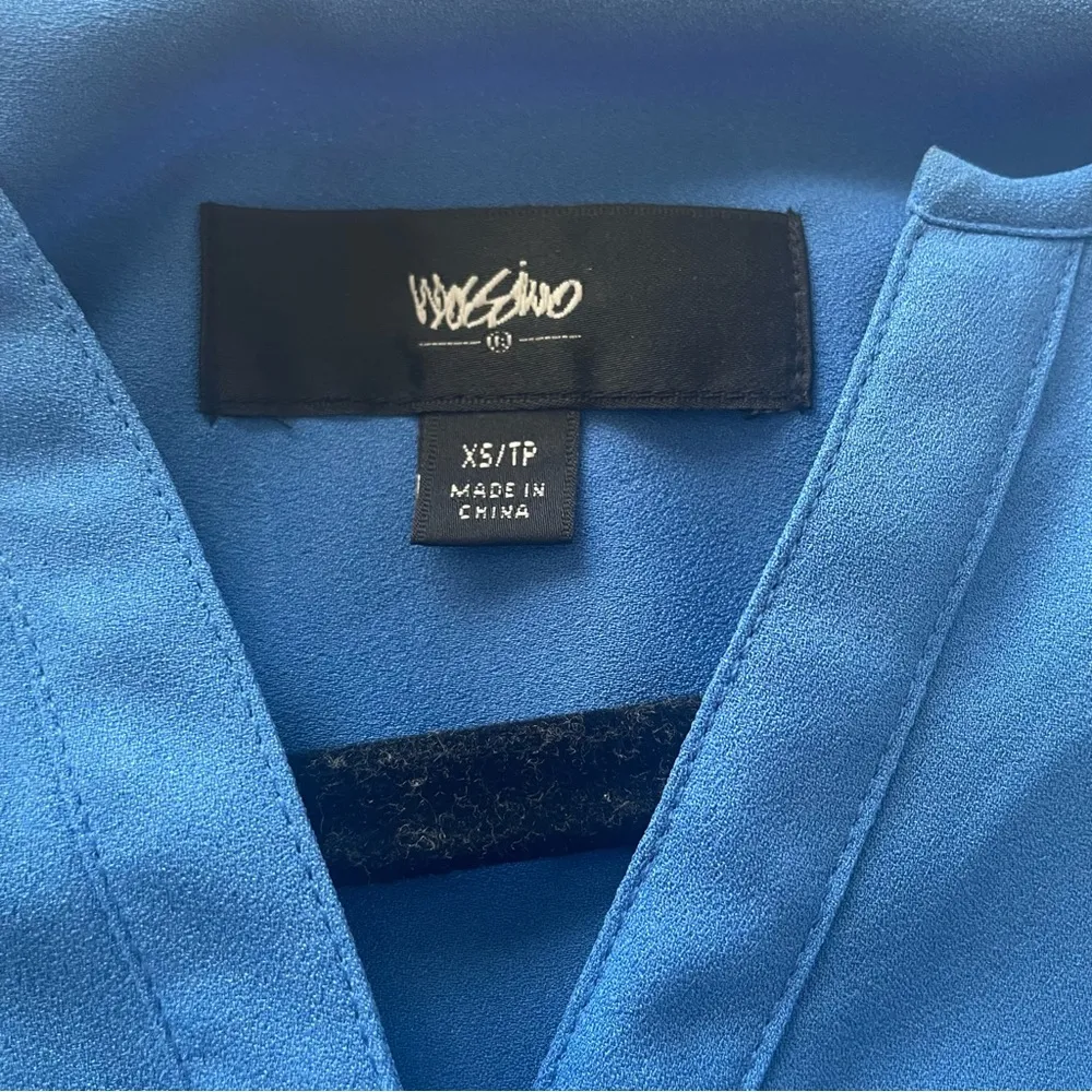 Mossimo Long Sleeve Chiffon Blouse Top Size XS - Image 2