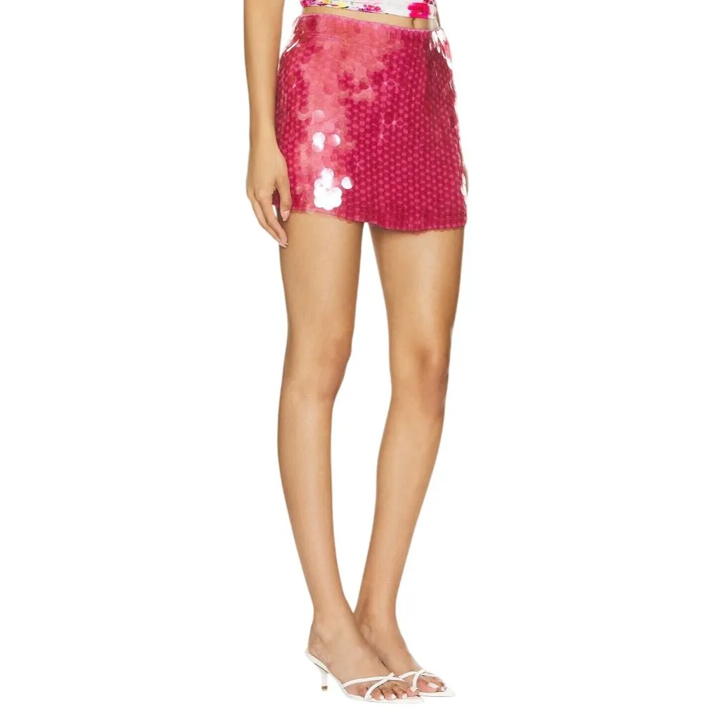 CIN CIN Angelfish Beaded Skirt in Dahlia X - Image 3