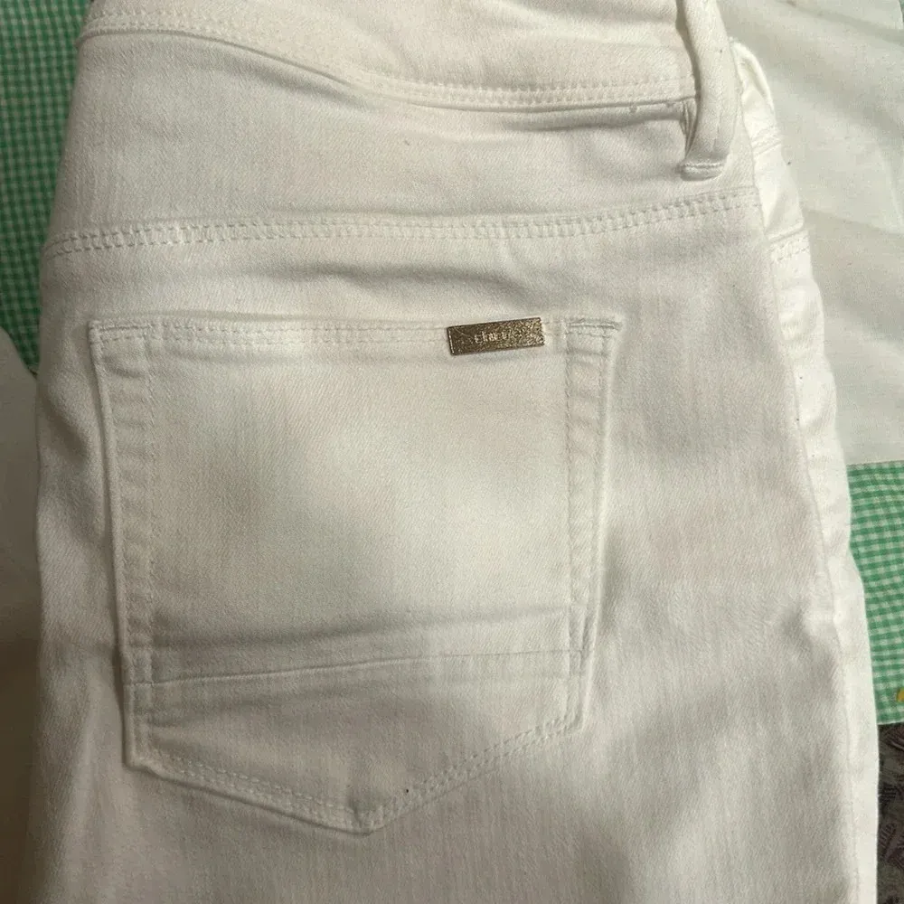 Chicos WOMENS jeans white size 1 STRECHY - Image 4