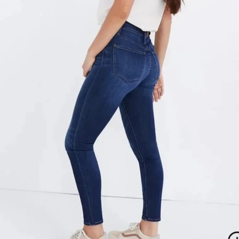 Madewell Curvy High-Rise Skinny Jeans Danny Wash Stretch J7677 Women's Size 27 - Image 2