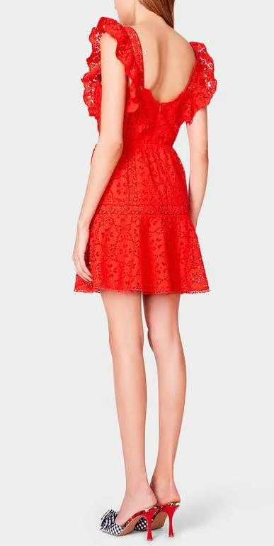 Mosaic Eyelet Dress - Image 3