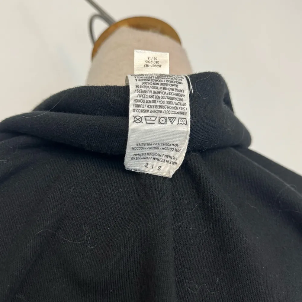 Victoria’s Secret PINK leopard cheetah half zip collared sweater Black Size undefined - Image 4