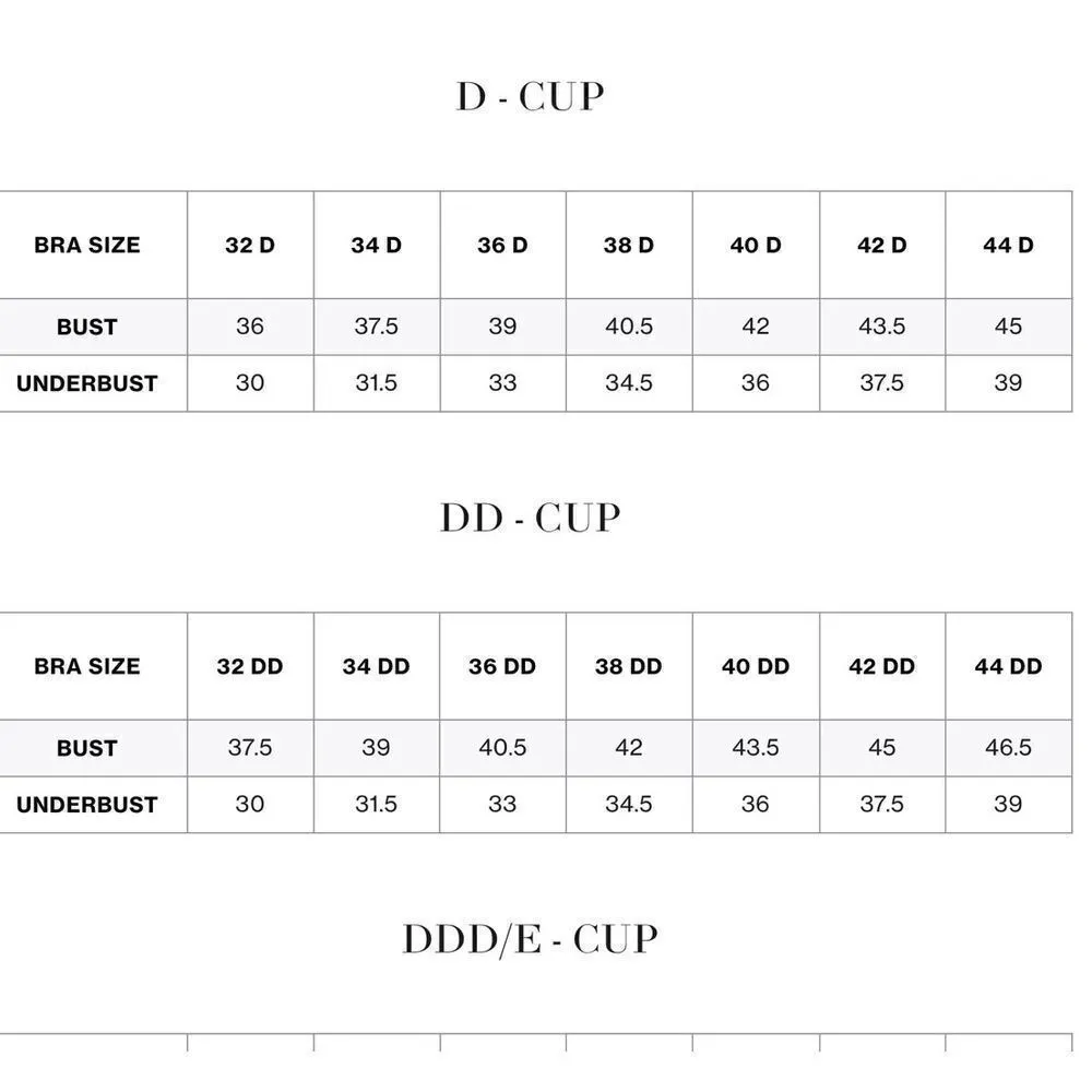 COCO REEF FIVE WAY BRA SIZED UNDERWIRE BIKINI TOP. 32/34D - Image 12