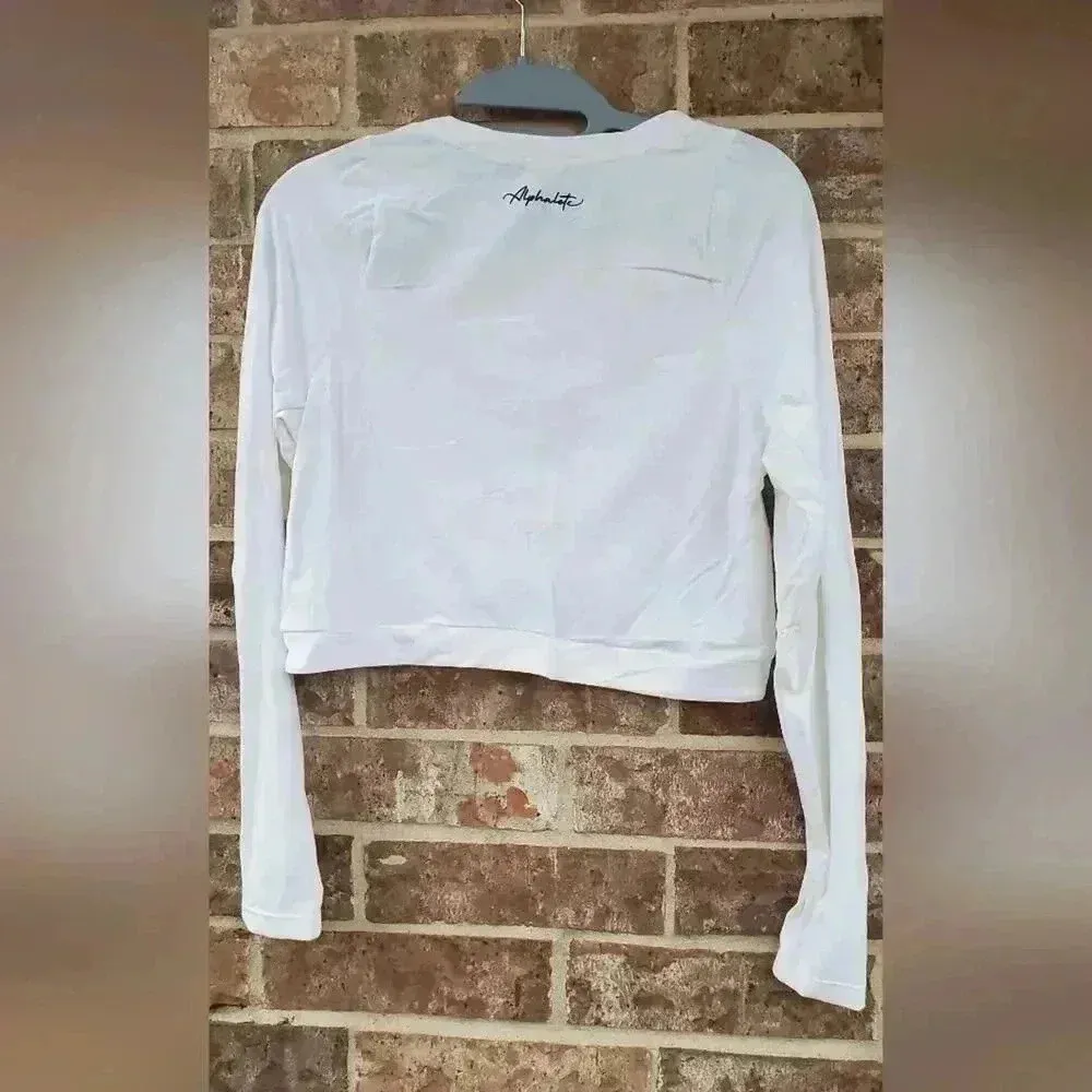 Alphalete Womens Long Sleeves | Ultrasoft Apex Long Sleeve XXL - Image 5