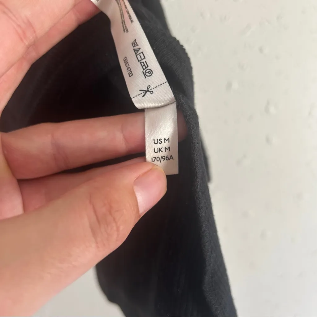 Intimately Free People Black Sleeveless Tank Top Oversized Ribbed Comfy Neutral - Image 4