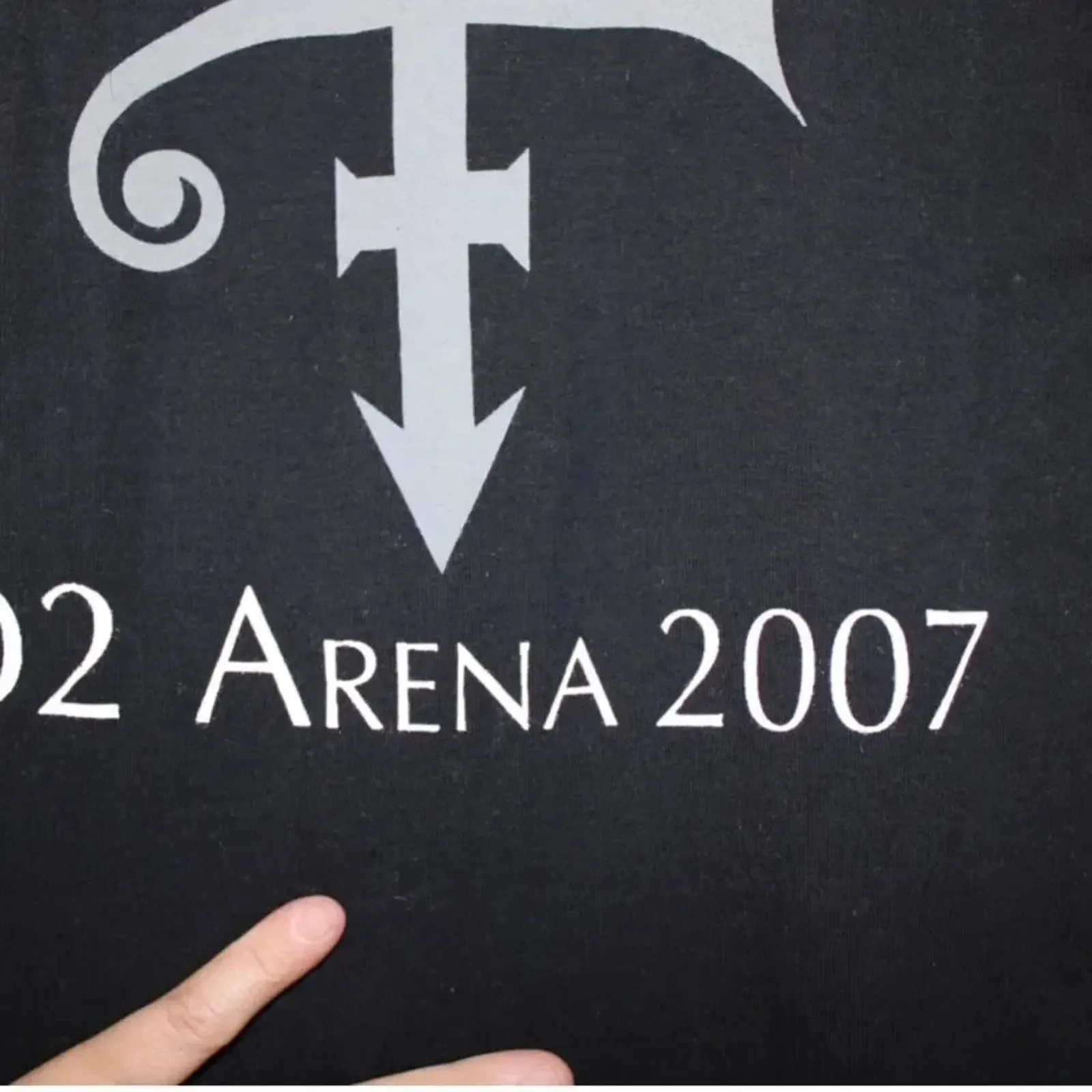 Prince London 2007 Black Tank White Topstitch, Size S/M, Rare Vintage - Image 11