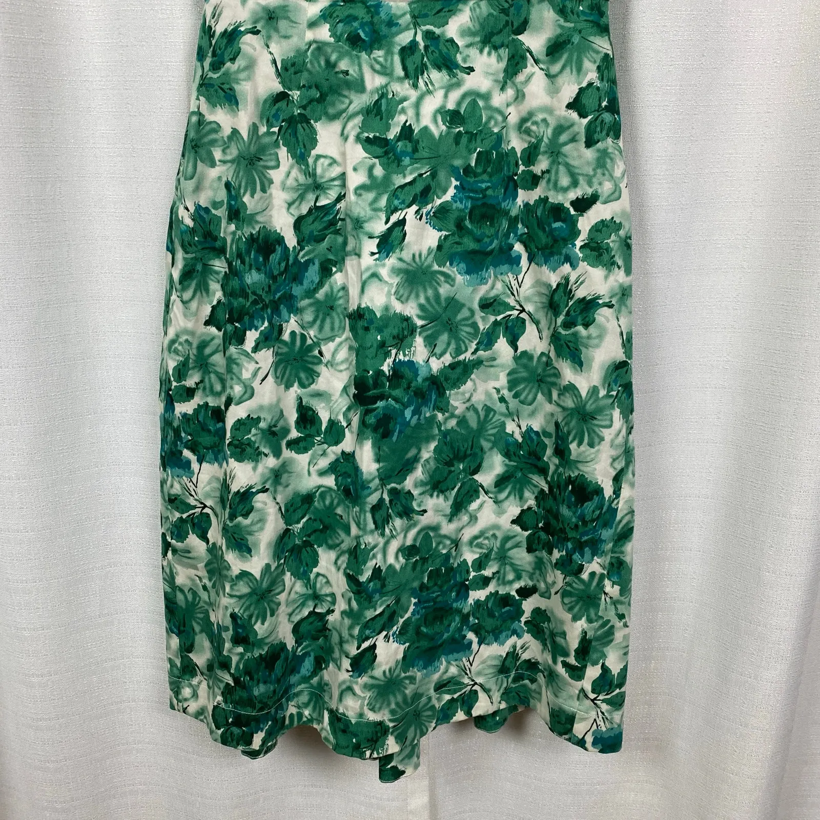 Trashy Diva Retro Green Floral Honey Child Pencil Dress Sz.4 - Image 3