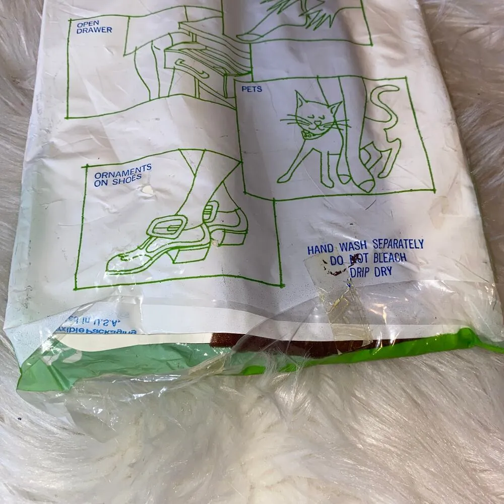 Durham Hosiery Mills Vintage Nylon Panty hose Small/Medium Brown Mist - Image 4