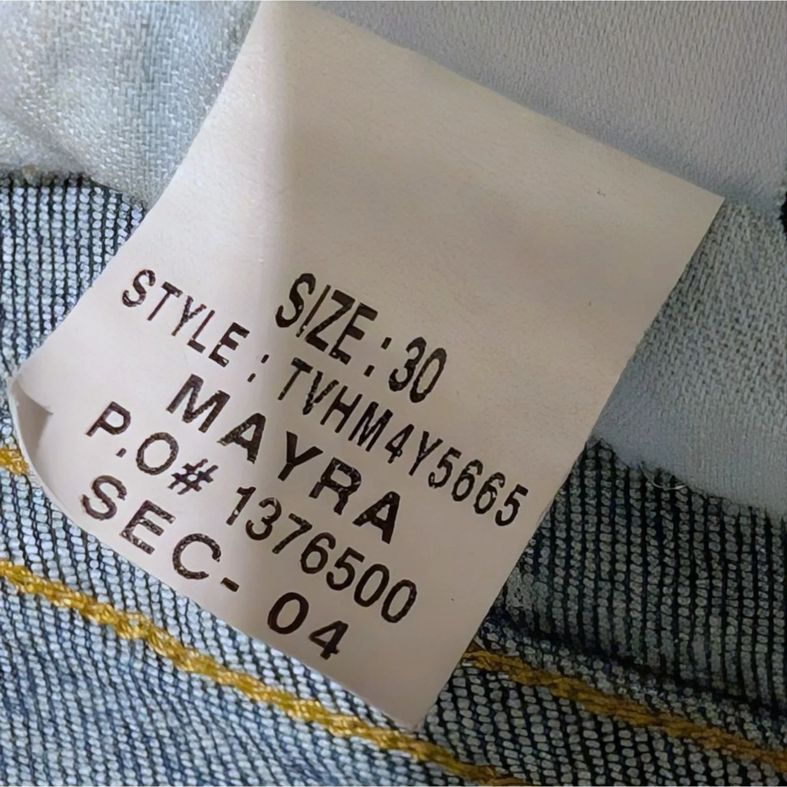 Joe's Jeans Womens 30‎ Mayra Skinny Leg Ripped Distressed Denim Pants - Image 4