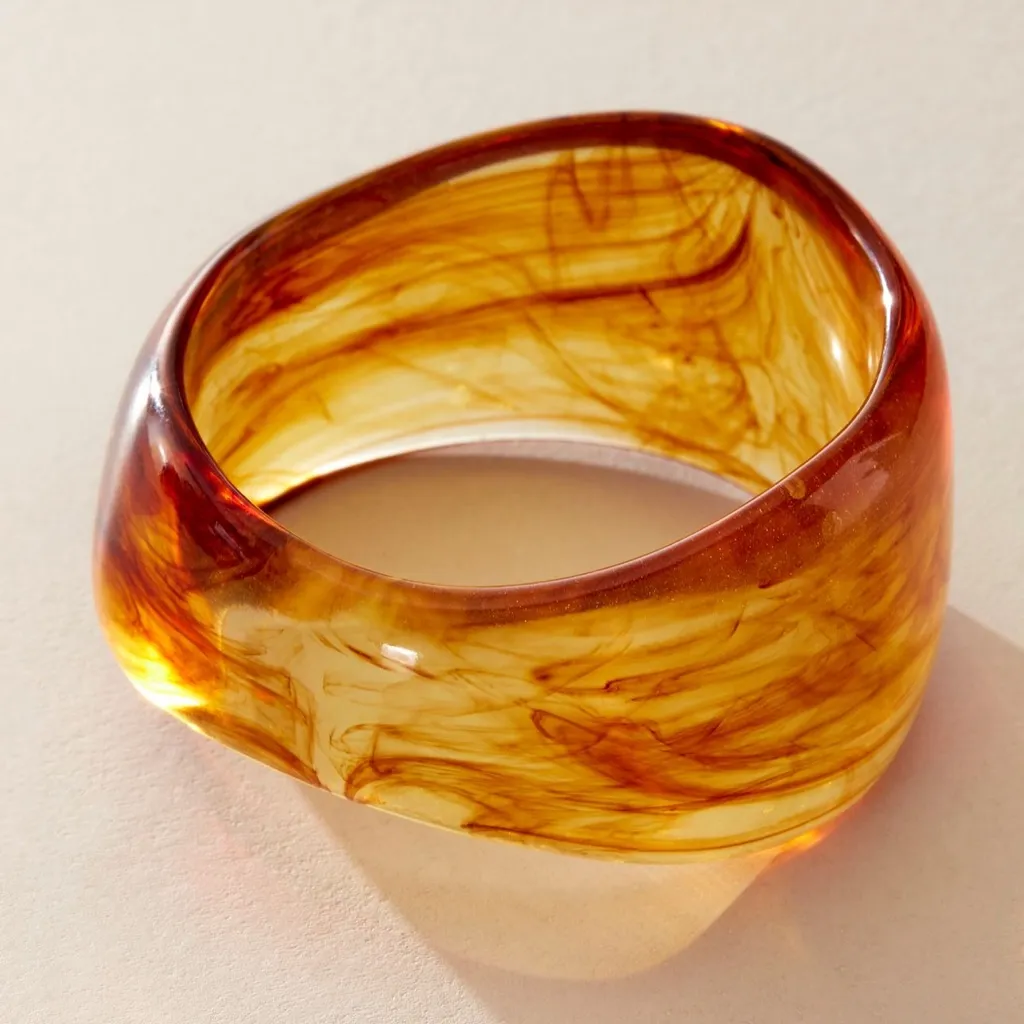 NWT Free People Getting To Know You Bangle in Dark Hue - Image 3