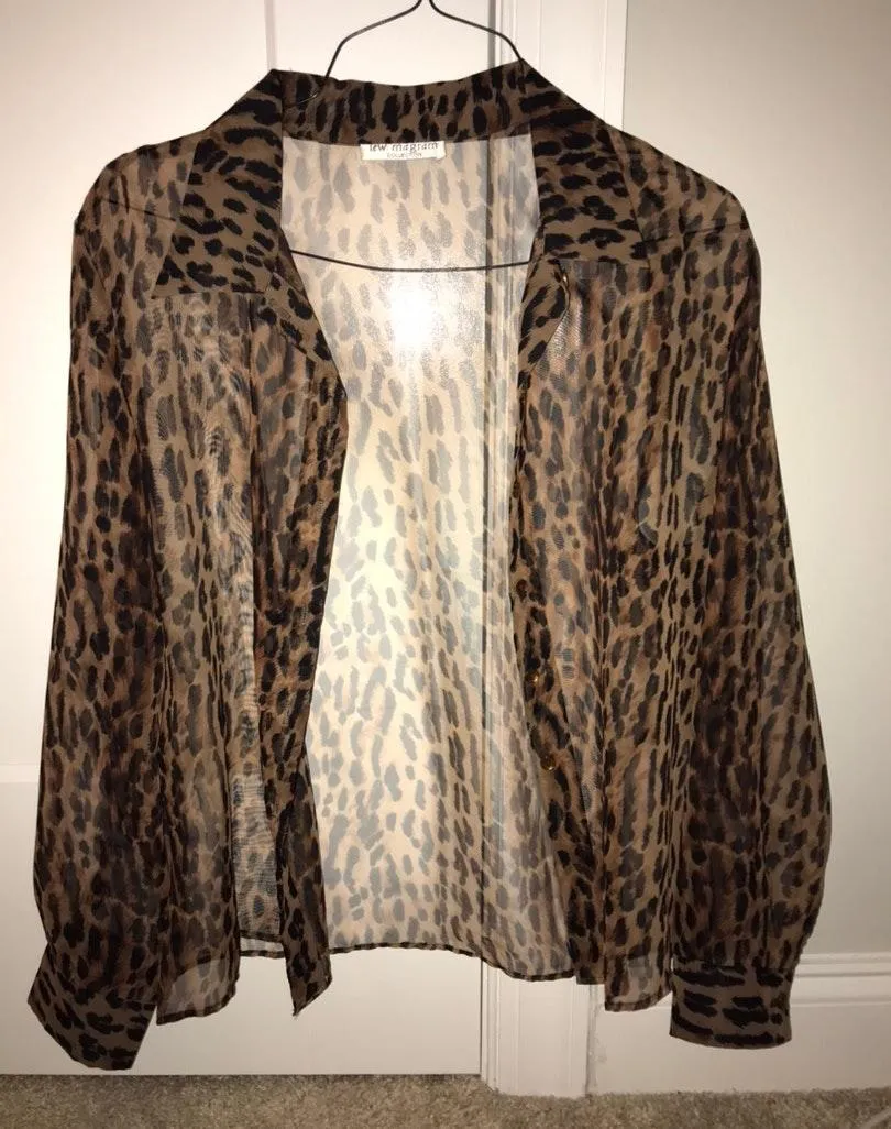Urban Outfitters Lew Magram Cheetah Shirt    - Image 2