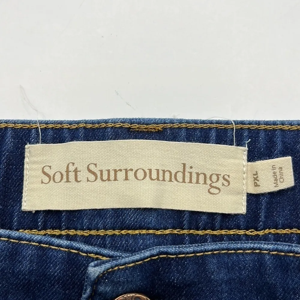 Soft Surroundings Shorts Size High Rise PXL - Image 6