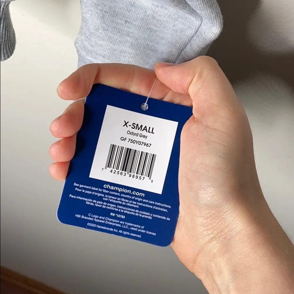 Champion Reverse weave logo appliqué sweatshirt size XS - Image 9