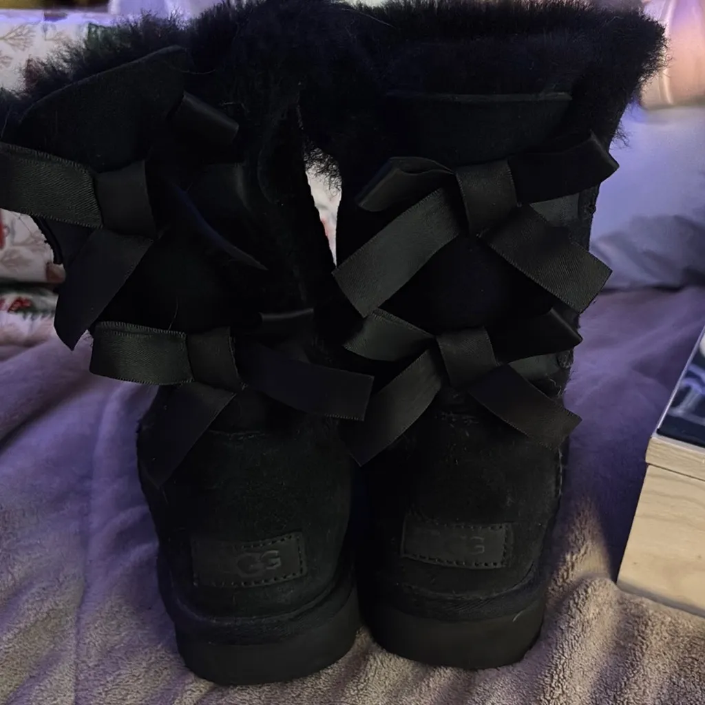 UGG Cozy Black Winter Boots - Image 2
