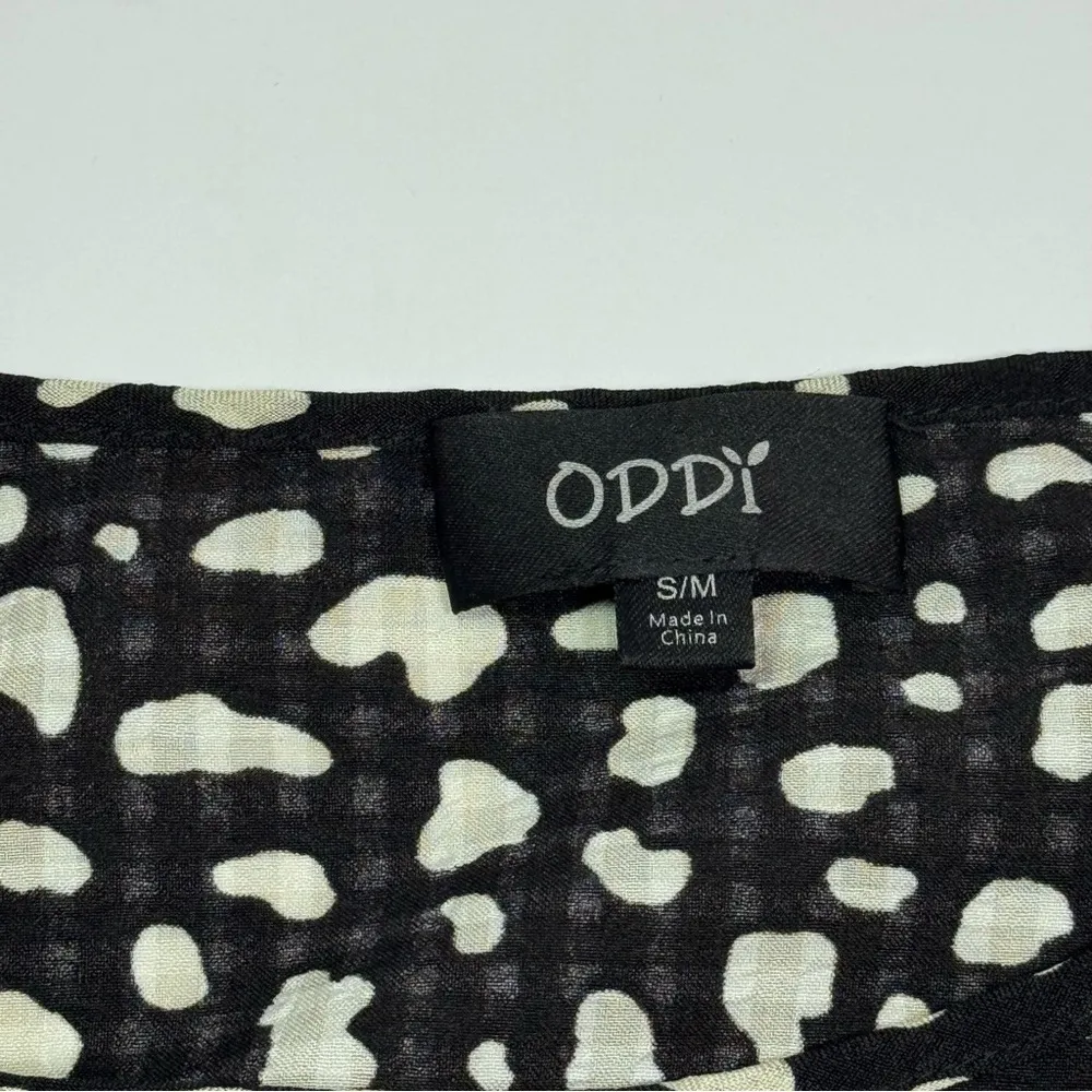 Oddi Chic Black and White Patterned Dress S/M Size undefined - Image 2