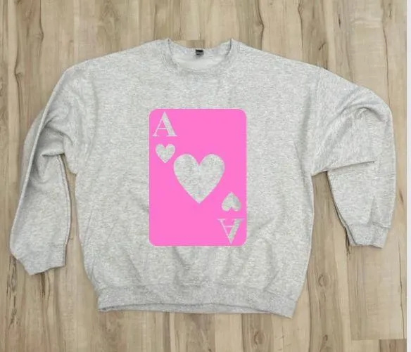 Ace of Hearts Sweatshirt - Image 2