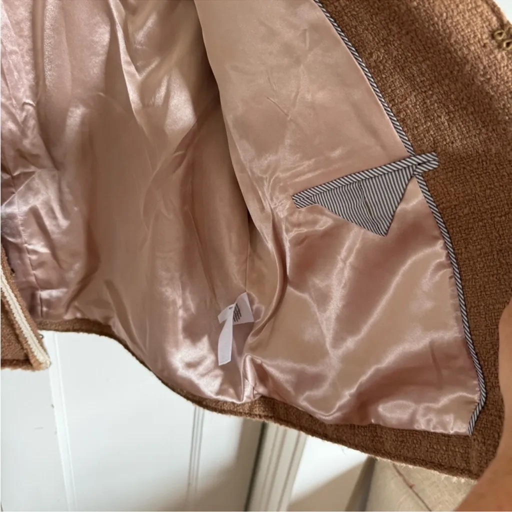 NWT J.Crew Frances Lady Jacket in Martime Tweed size 16 - Image 10