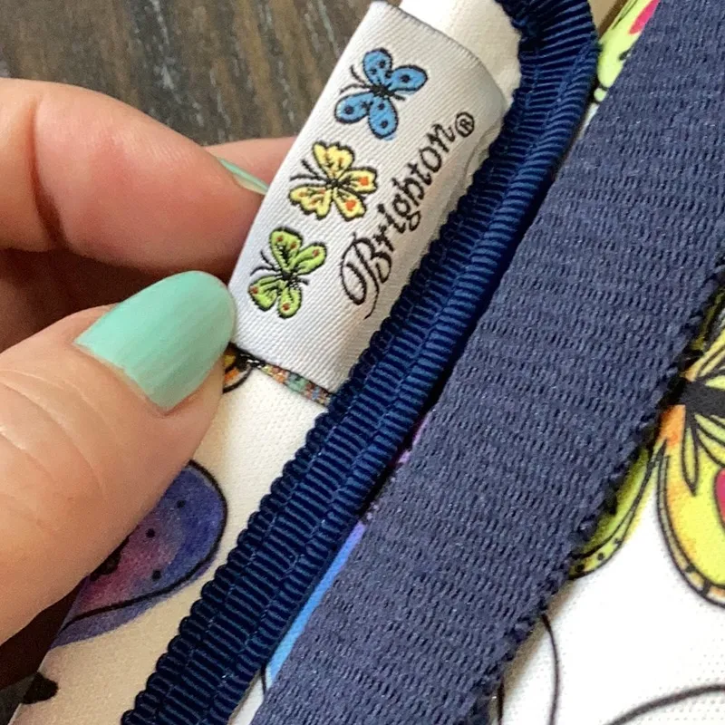 Brighton Garden Wings Water Bottle Holder Butterfly Crossbody Bag - Image 6