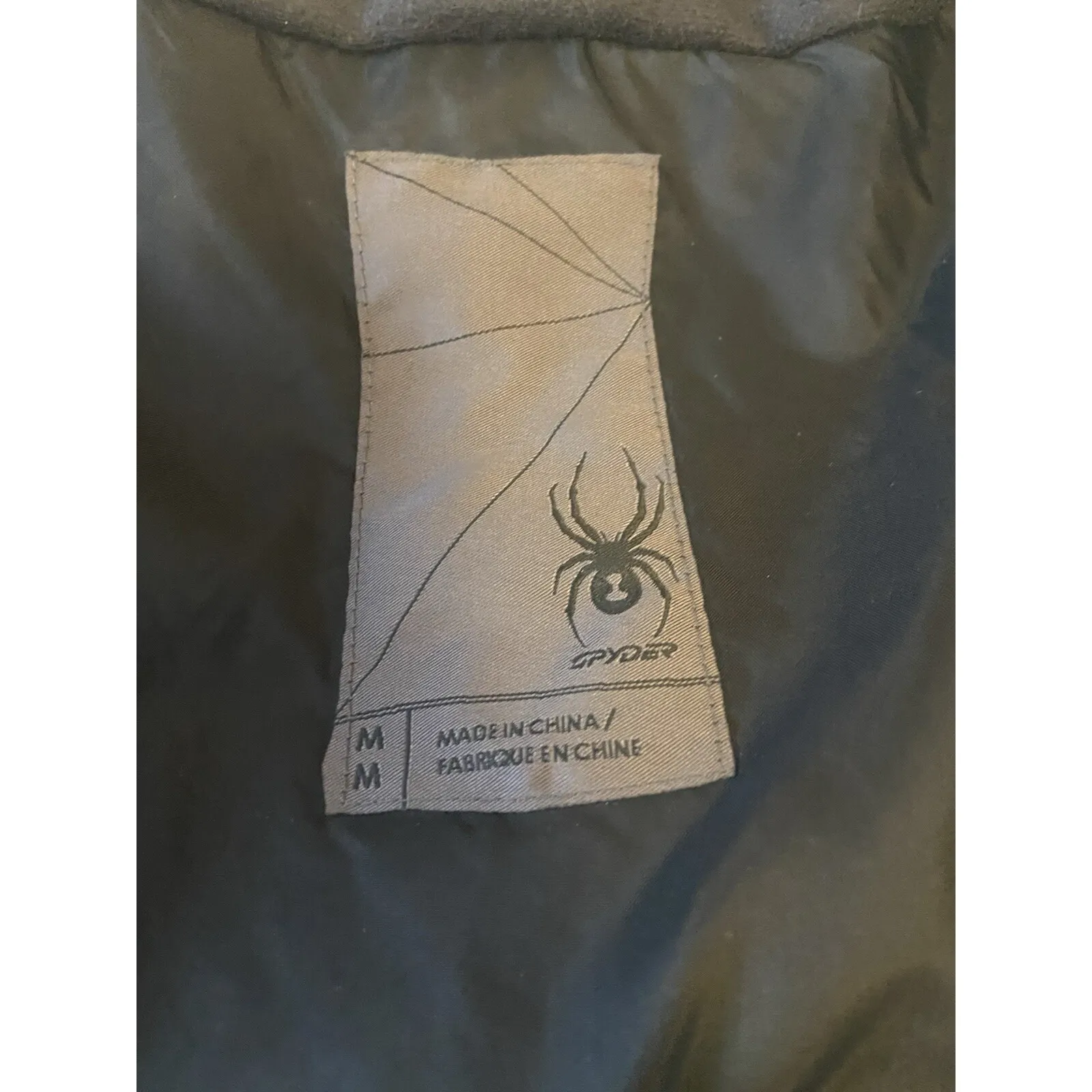 Spyder Women's Size Medium Black Lightweight Jacket Zip Pockets Full Zip Outdoor - Image 6