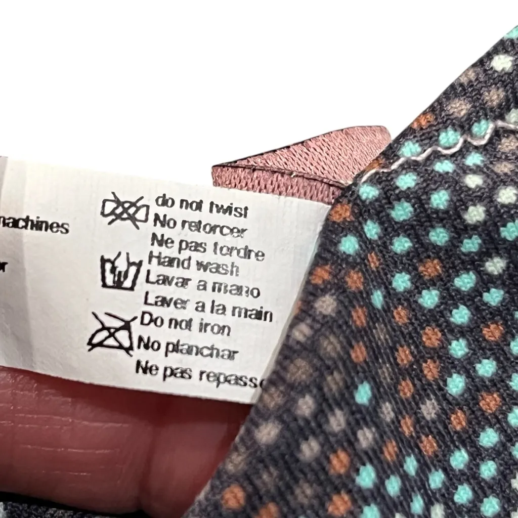 Manju Printed Bikini Swim Bottoms size Medium - Image 9