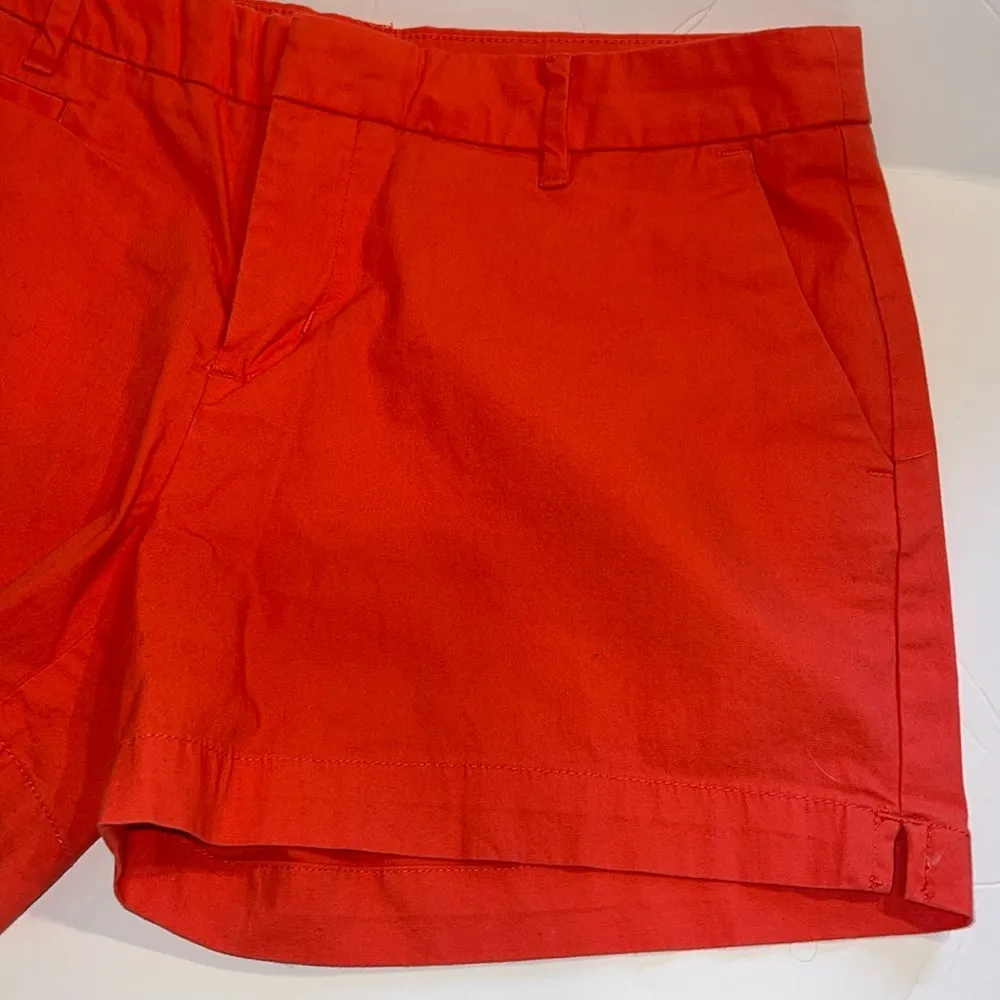 Patagonia Shorts Womens 8 Red Orange Stretch All Wear Casual outdoor pockets - Image 3