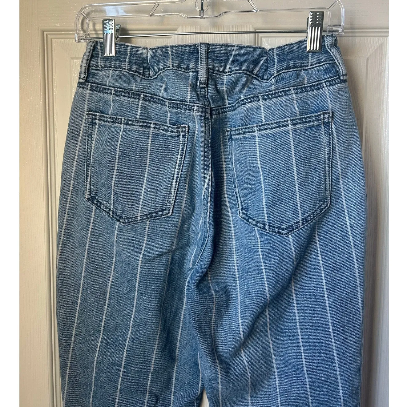 Pacsun Stripped Mom Jeans - Size 27 - Image 4