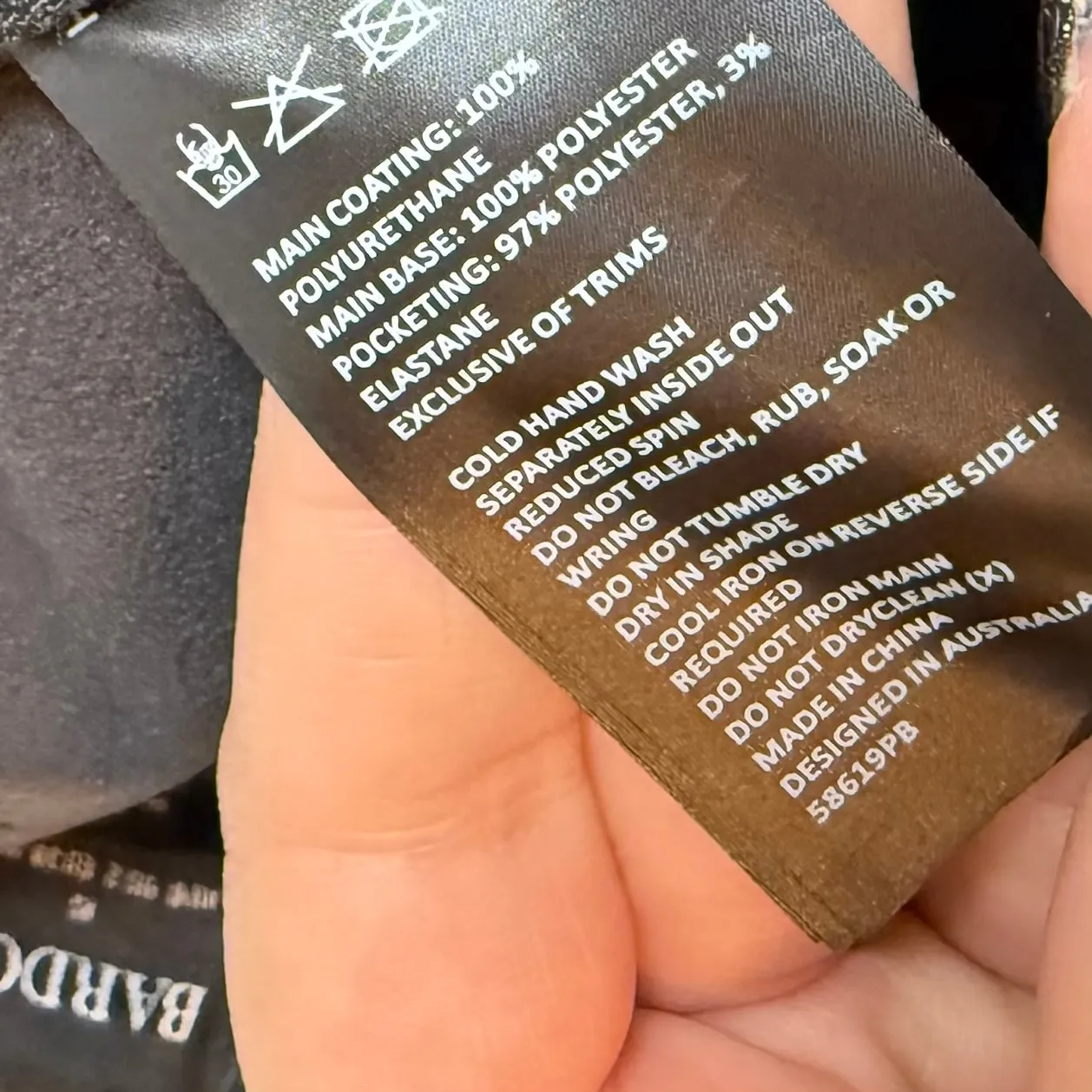 Bardot Women’s XS 2 Black Faux Leather Pants Pleather Rocker Grunge Retro Goth - Image 8