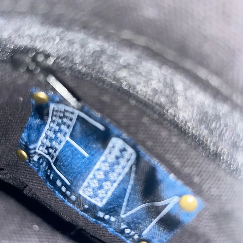 NWOT Elliot Mann Blue White Fringed Zip - Image 9