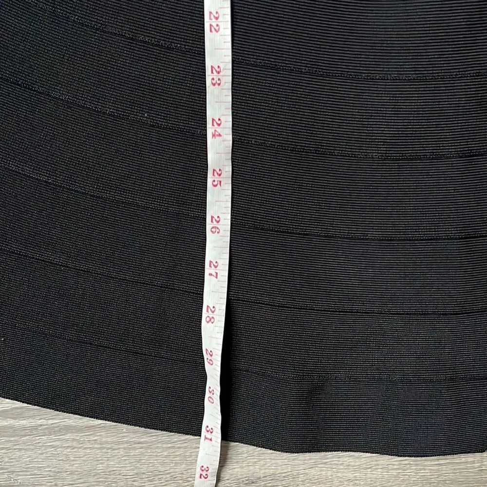 Herve Leger Noma Signature Essential Bandage Dress, Black - Image 13