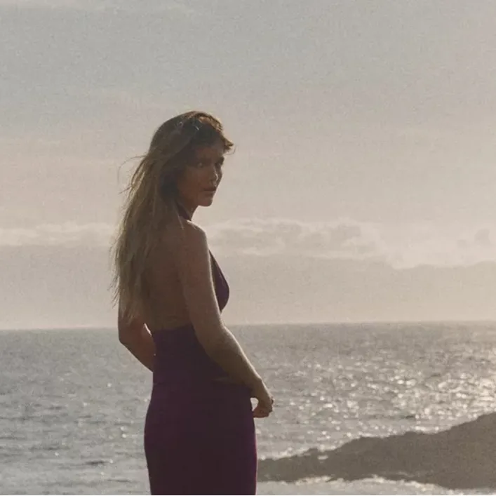 ZARA  Deep Purple Halter top - Image 9