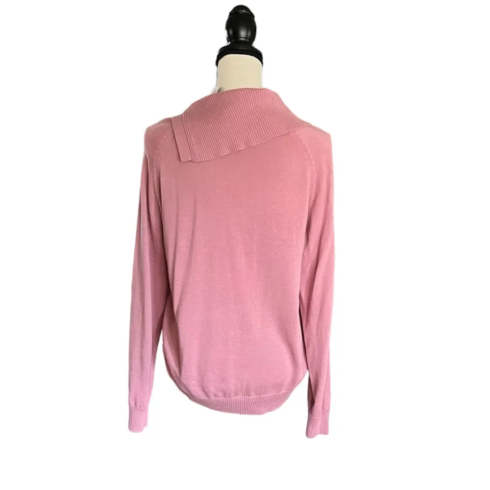New With Tags Jean Pierre Angle Collar Sweater. Size Large - Image 4