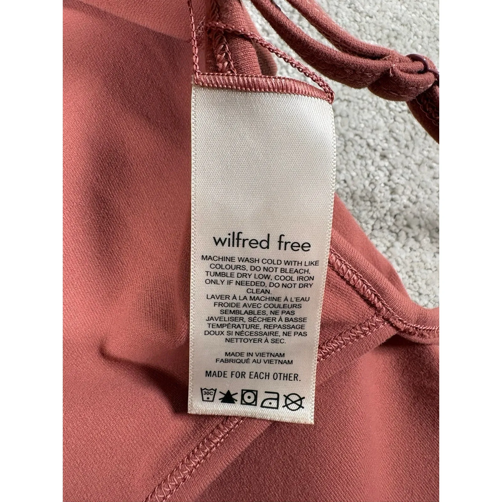 Wilfred Free Divinity Romper Bodysuit Jumpsuit Small - Image 3