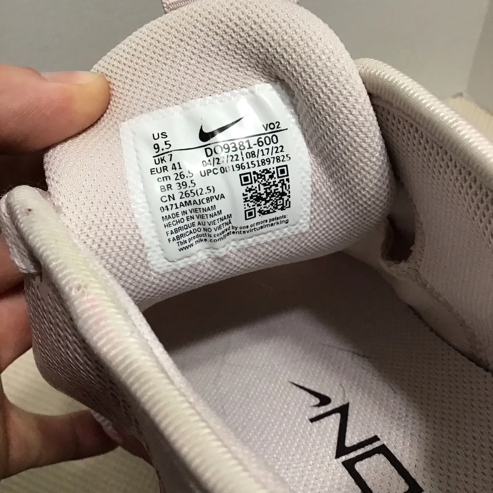 Adidas Falcon Womens White Leopard Print‎ Lace Up Running Trainer Shoes Size 8 - Image 8