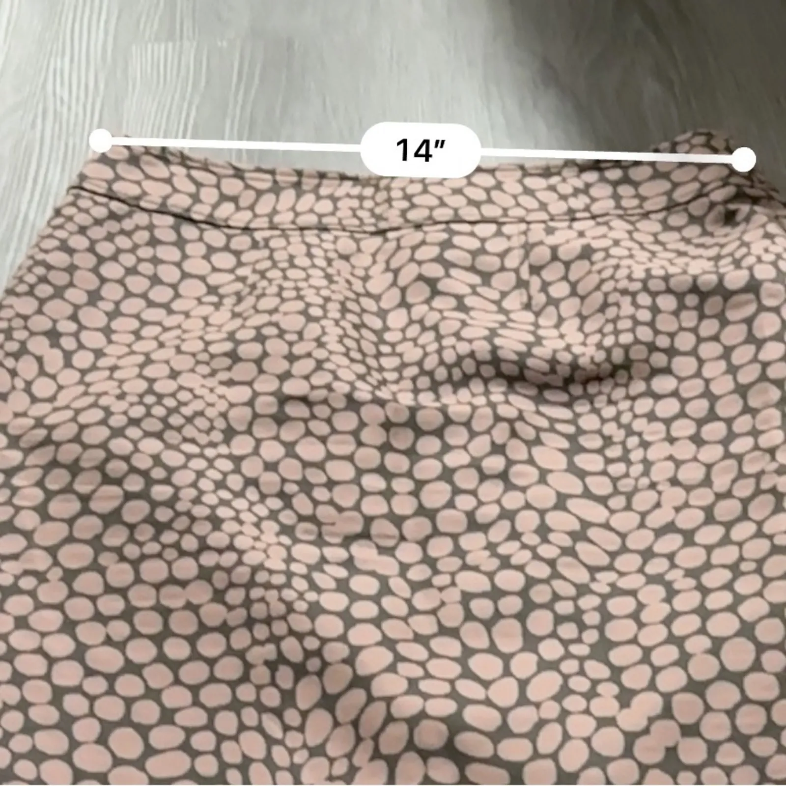 Ann Taylor Loft Brown & Black Giraffe Print Cotton Silk Pencil Skirt Size 2‎ - Image 6