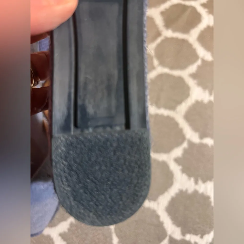 Castaner Blue Denim Espadrille Wedge Shoes made in Spain summer business casual Size 7 - Image 12