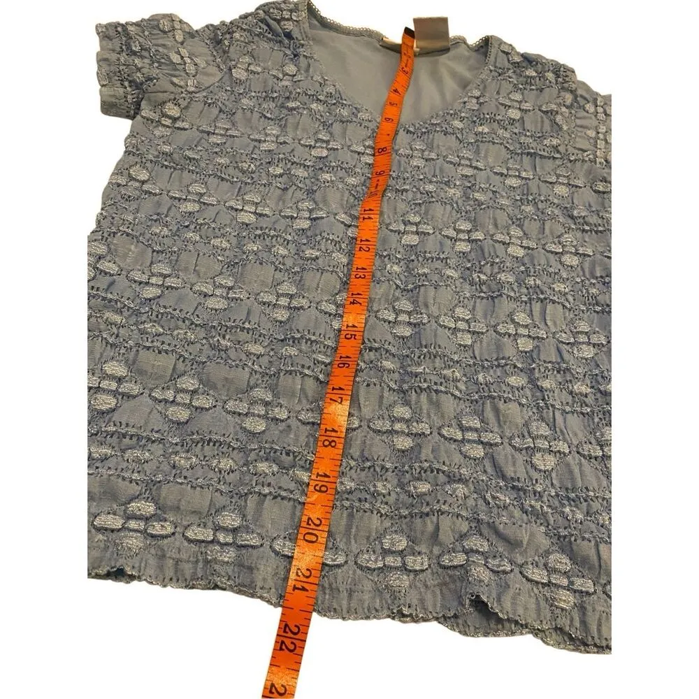 East 5th Petite Lace T Shirt Fairycore Preppy Summer Coastal Beach Coquette - Image 8