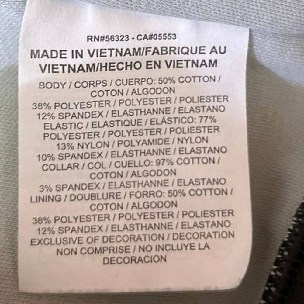 Nike Air Gray Sleeveless Racerback Activewear Tank Crop Sports Bra Top Size XS - Image 5