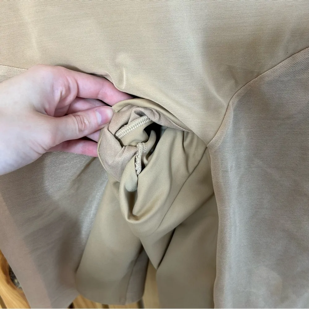 Honeylove SuperPower Sculpting Shorts Shapewear in Sand Size 1x Tan - Image 9