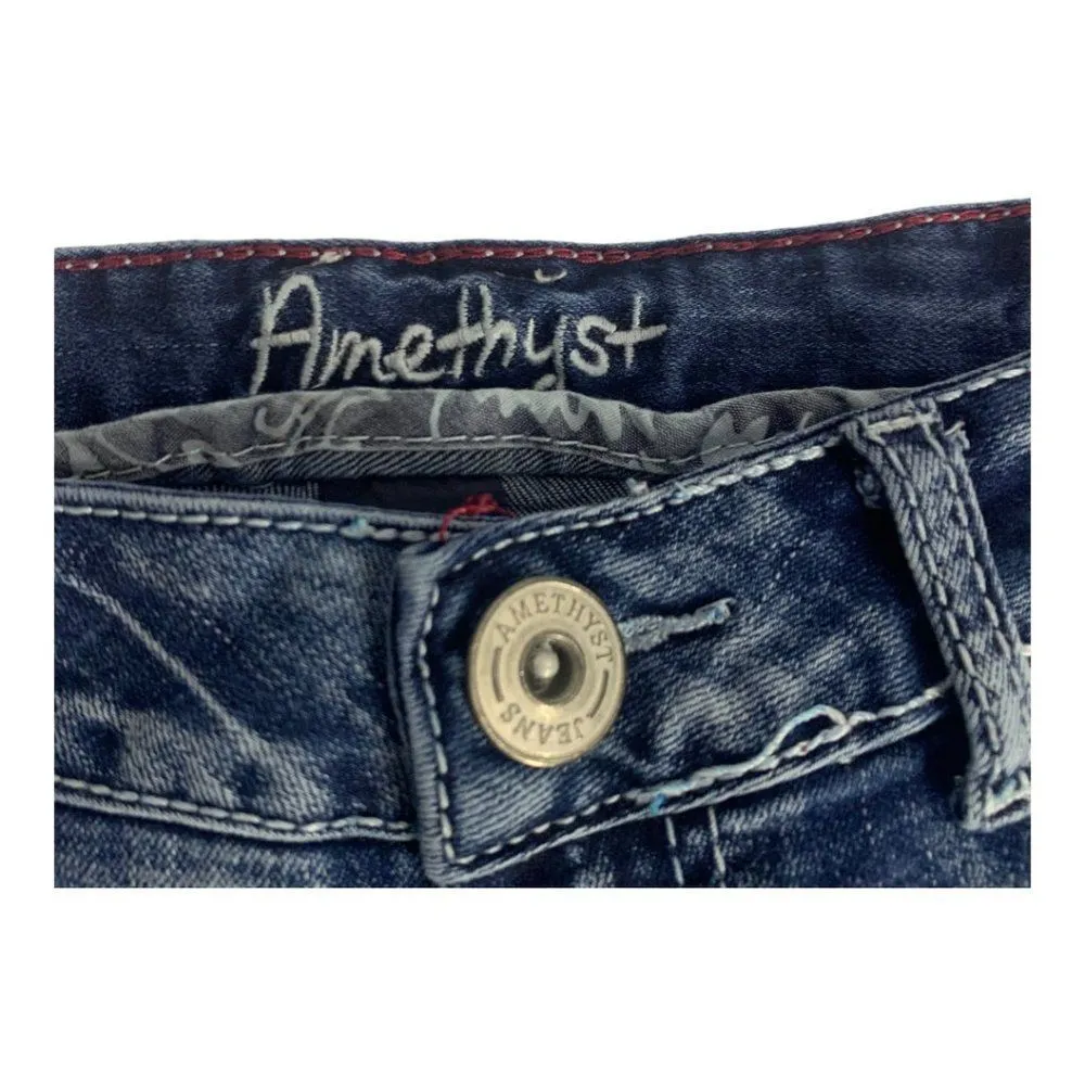 Amethyst Junior Women's Skinny Denim Jeans Size 0 - Image 2