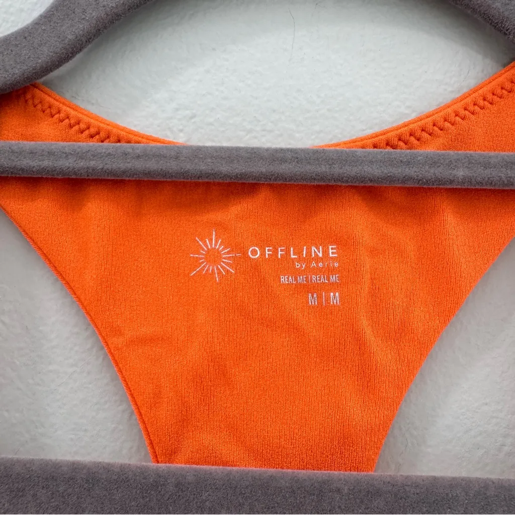 Offline by Aerie Ribbed Cut‑Out Romper - Image 10