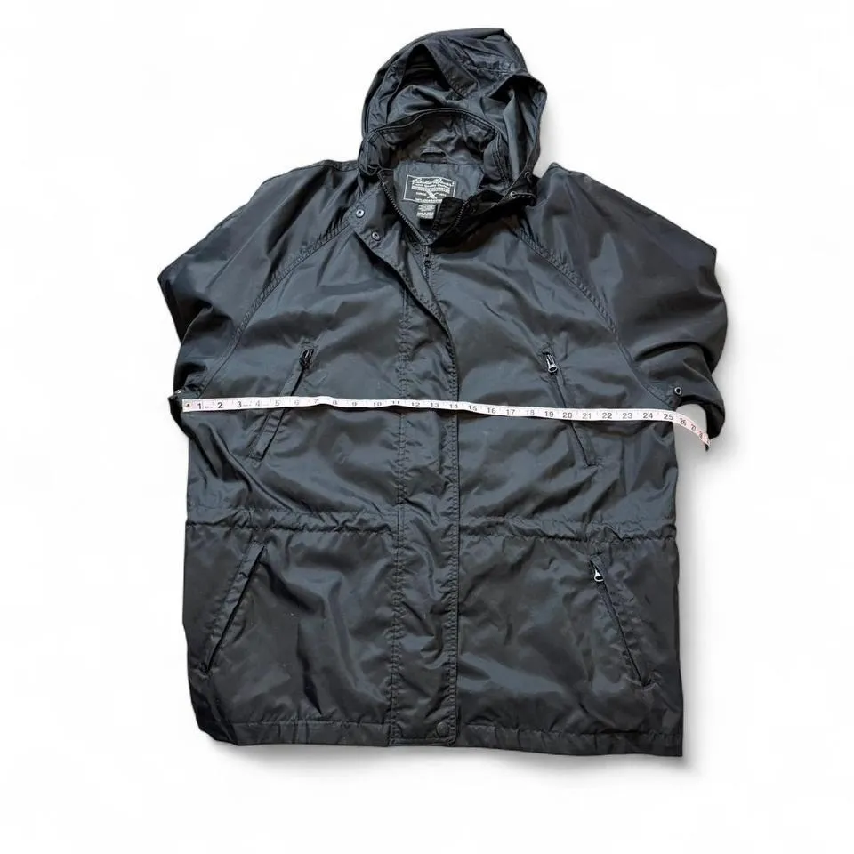 Vintage Eddie Bauer Waterproof Windbreaker Hooded Parka Jacket - Image 7
