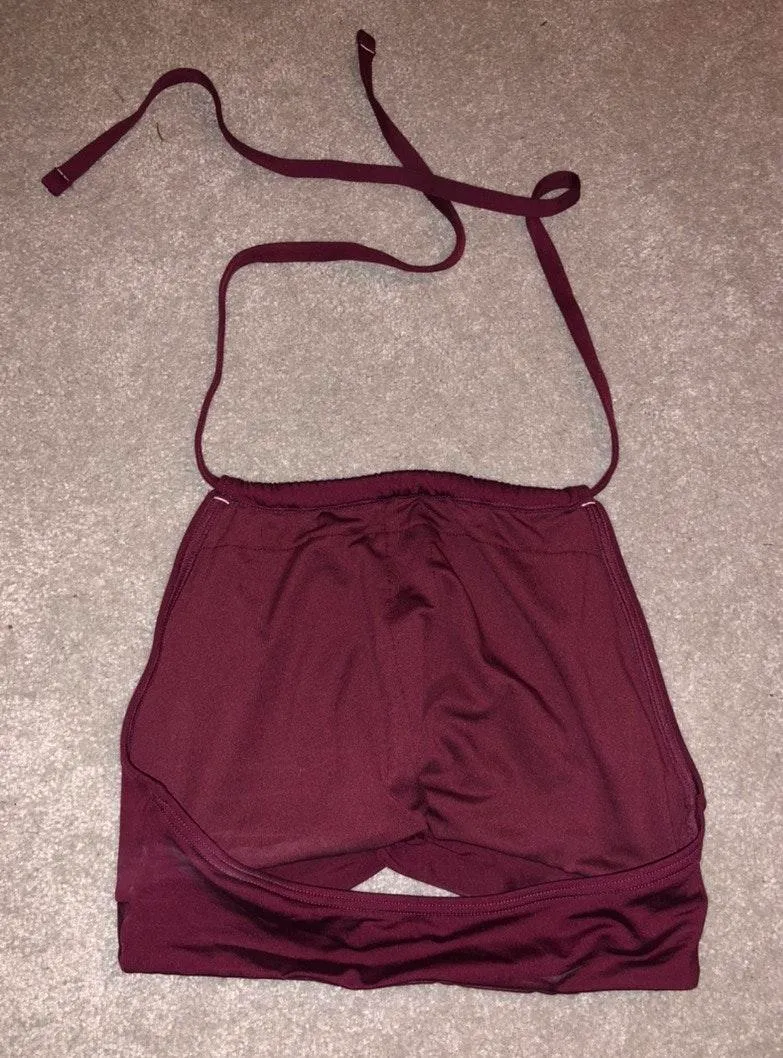 Carmen Marc Valvo Highneck Bikini Top - Image 2