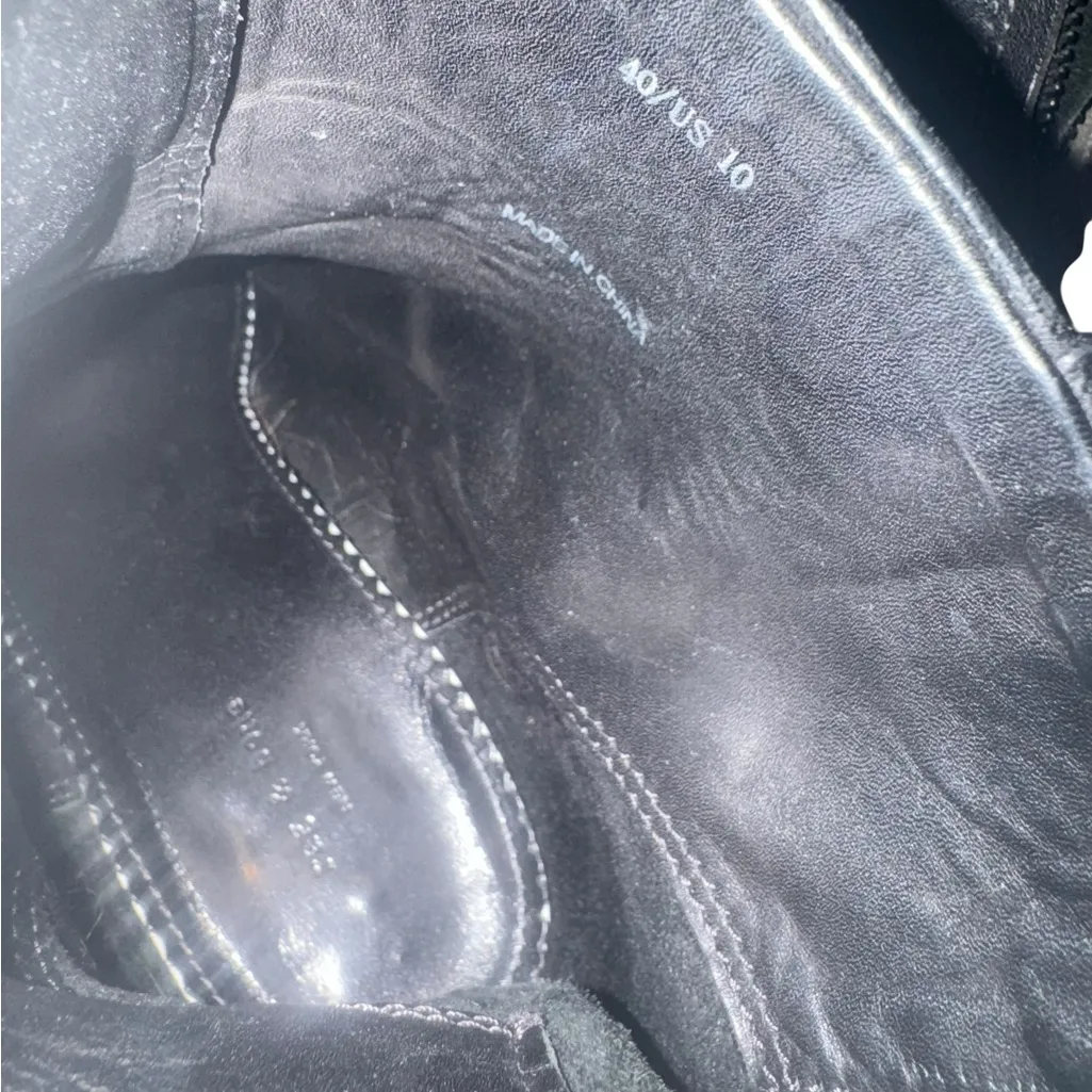 rag & bone Black Heeled Leather Boots - Image 6