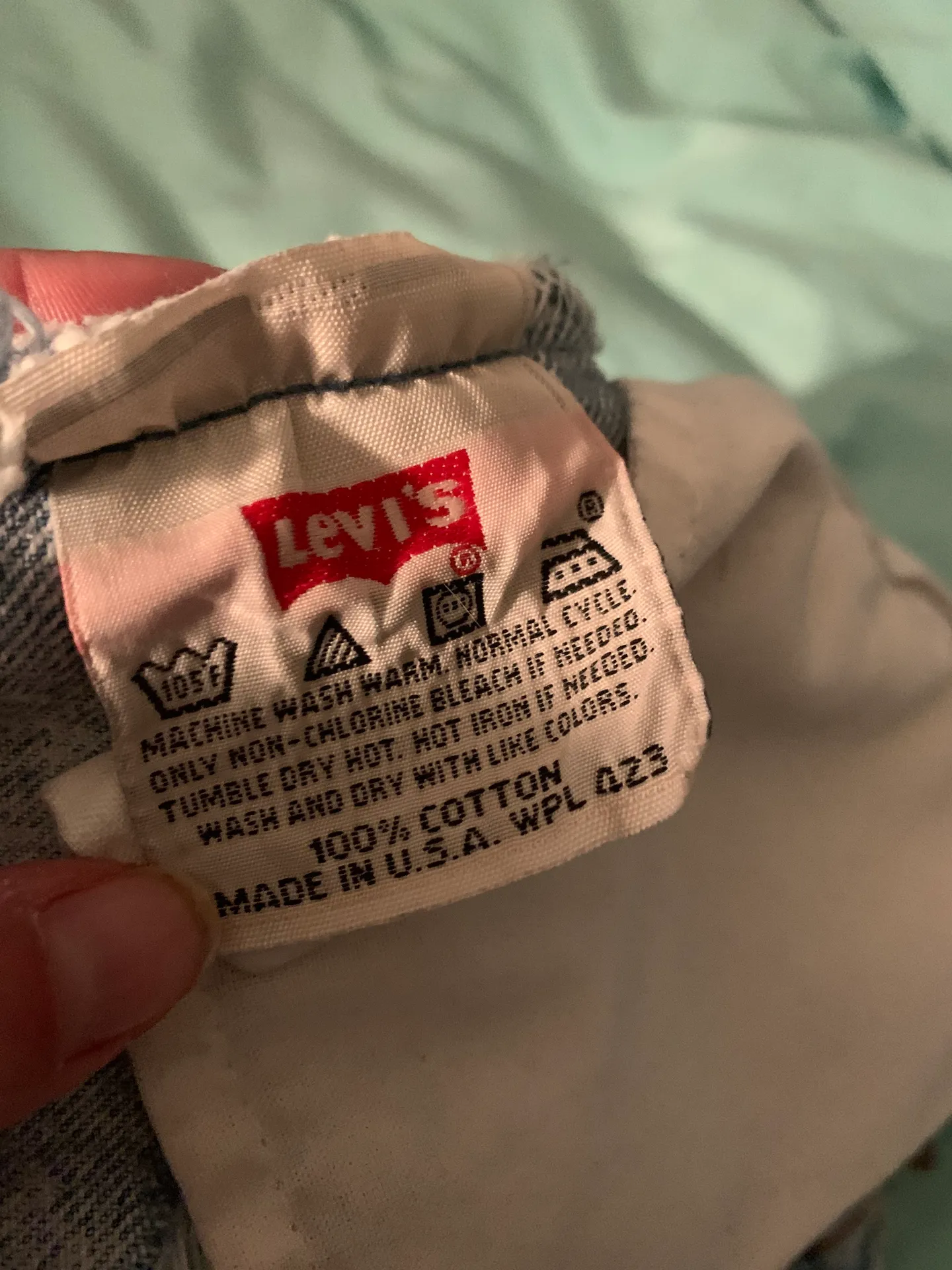 Levi’s Acid Wash Levi Shorts - Image 10