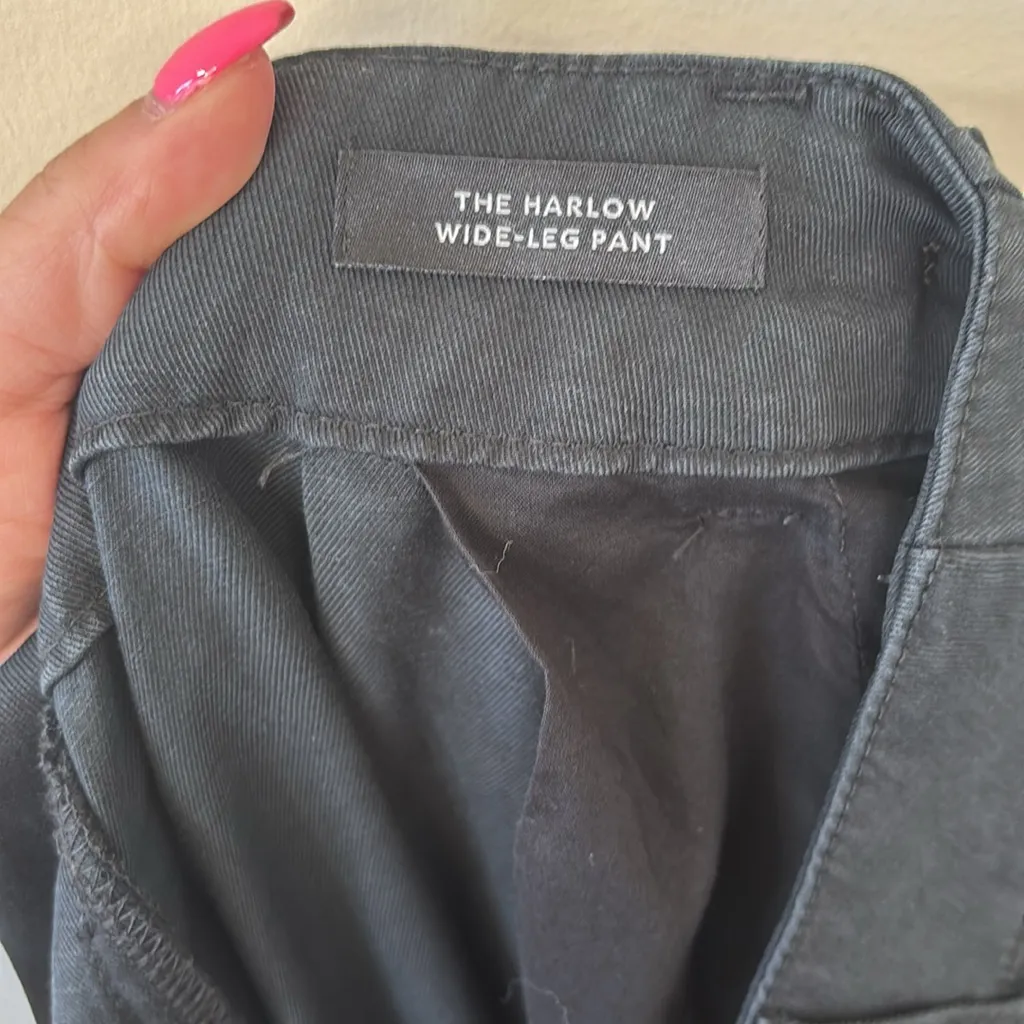 Madewell The Harlow Wide-Leg Pant Black Size 12 - Image 11