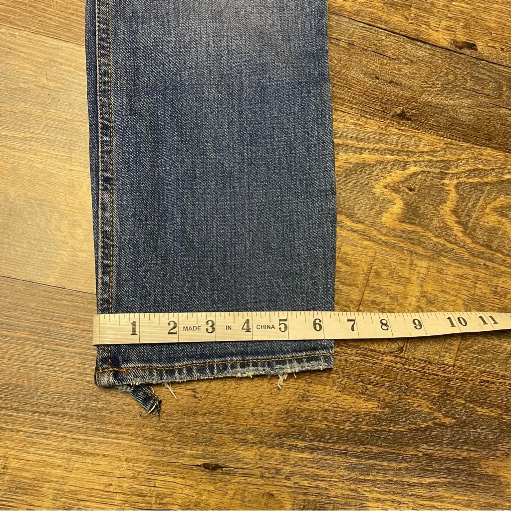 Abercrombie & Fitch Ultra High Rise Ankle Straight Distressed Curve Love 25/0S - Image 6