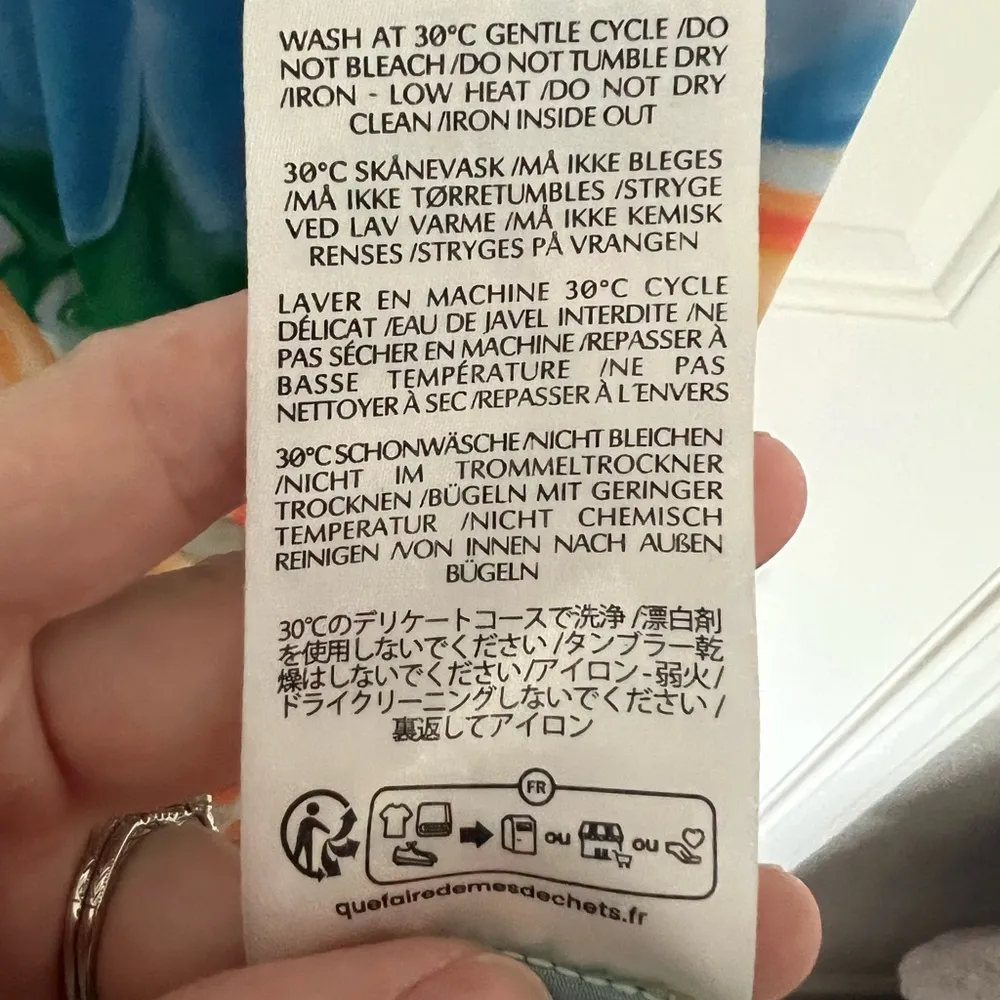 Stine Goya Danya Midi Dress Distorted Liquid Blue Size undefined - Image 10