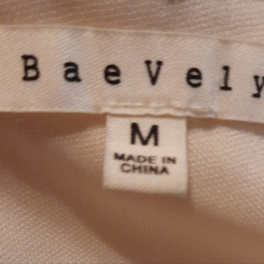 BAEVELY Cream Colored Dress Size Medium Tan - Image 7