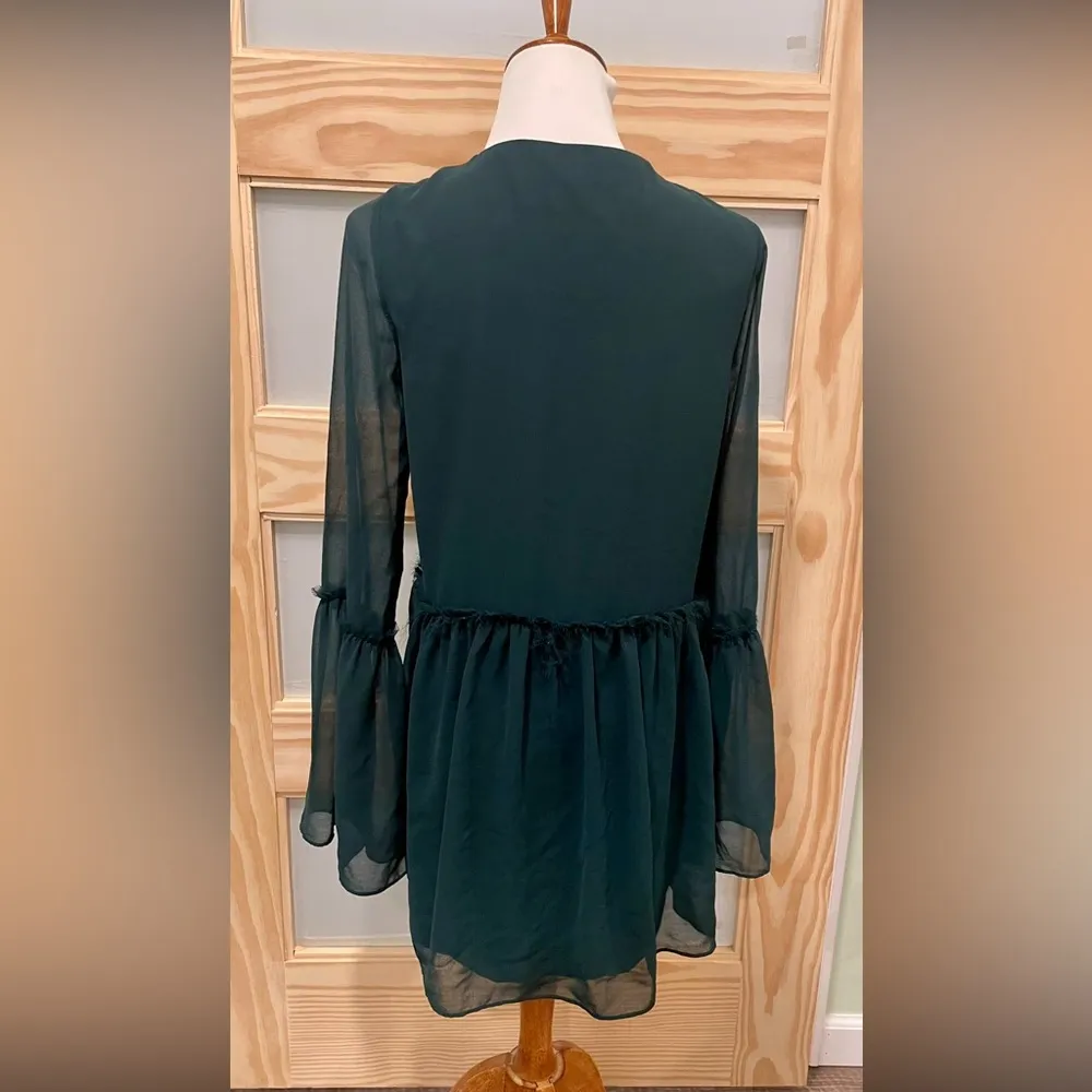 Tobi Dark Green Dress Size S - Image 2