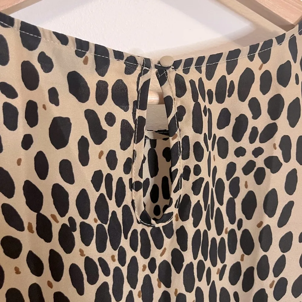 J.Crew Animal Print Blouse - Image 6